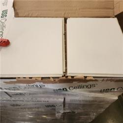 Phoenix NEW USG Ceiling Wood Fiber Ceiling Tile White (1 120 sq. ft/ 35 Cases)