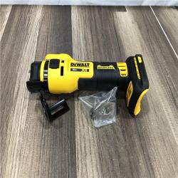 AS-IS DEWALT XR 20V Lithium-Ion Cordless Rotary Drywall Cut-Out Tool (Tool Only)
