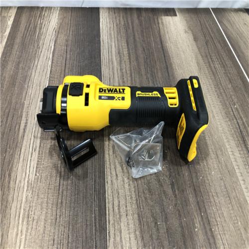 AS-IS DEWALT XR 20V Lithium-Ion Cordless Rotary Drywall Cut-Out Tool (Tool Only)