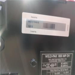 CALIFORNIA AS-IS lINCOLN ELECTRIC WELD-PAK