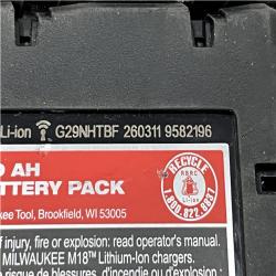 AS-IS Milwaukee 18-Volt Lithium-Ion XC Extended Capacity 5.0 Ah Battery Pack (2-Pack)