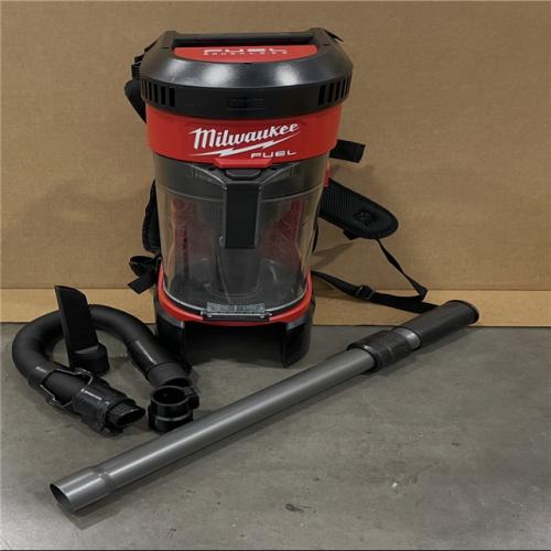AS-IS Milwaukee FUEL 18-Volt Lithium-Ion Brushless 1 Gal. Cordless 3-in-1 Backpack Vacuum (Vacuum-Only)