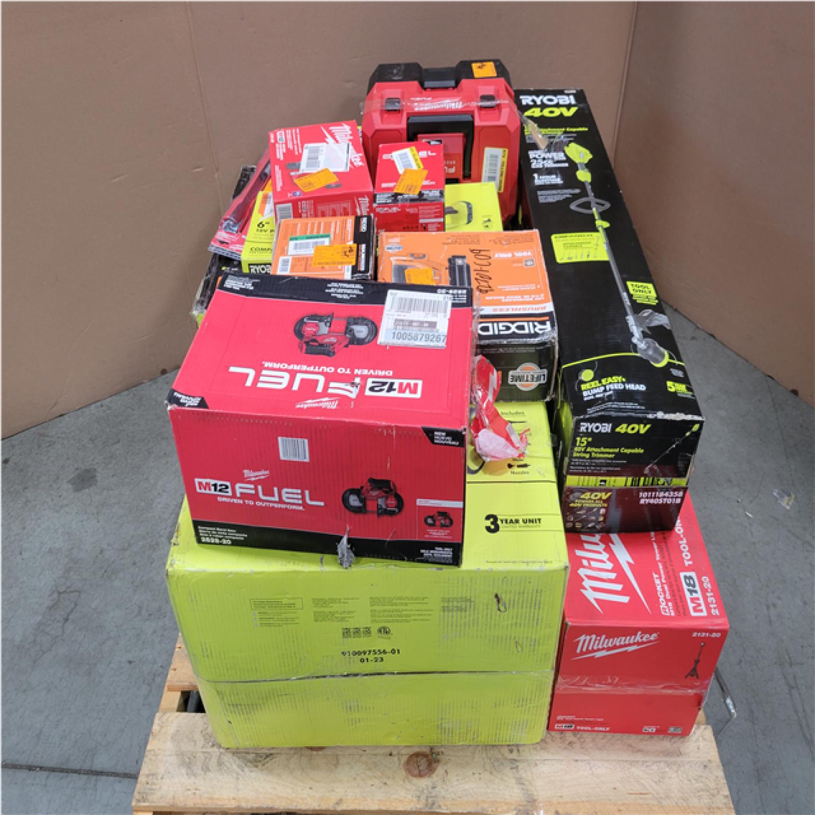 CALIFORNIA AS-IS TOOL PALLET