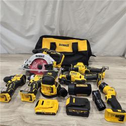 AS-IS DEWALT 20V MAX Lithium-Ion Cordless 7-Tool Combo Kit