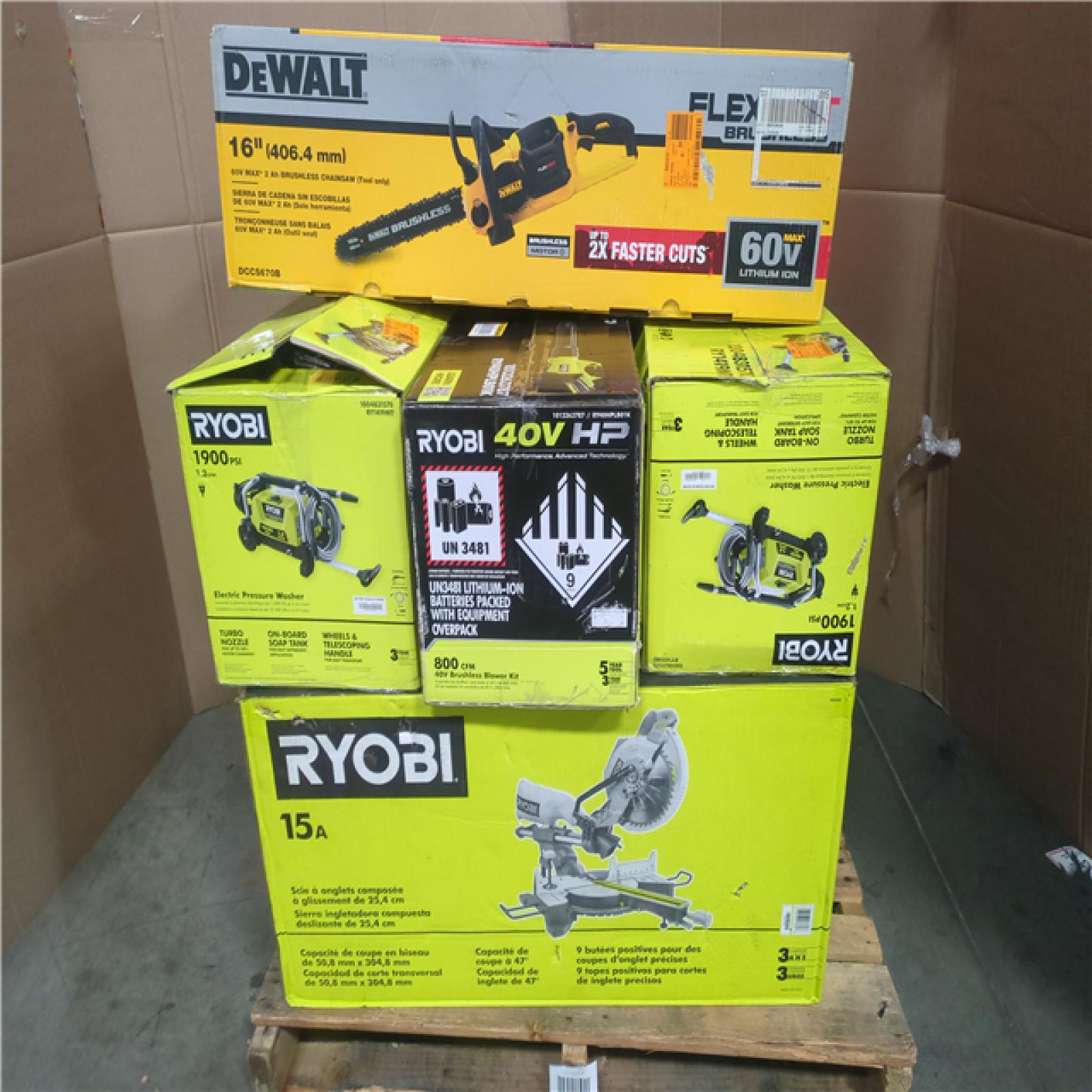 CALIFORNIA AS-IS TOOL PALLET