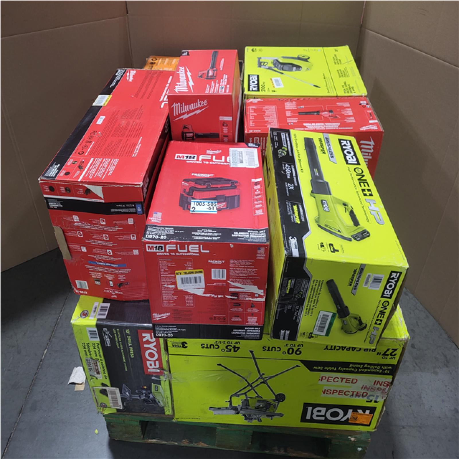CALIFORNIA AS-IS TOOL PALLET