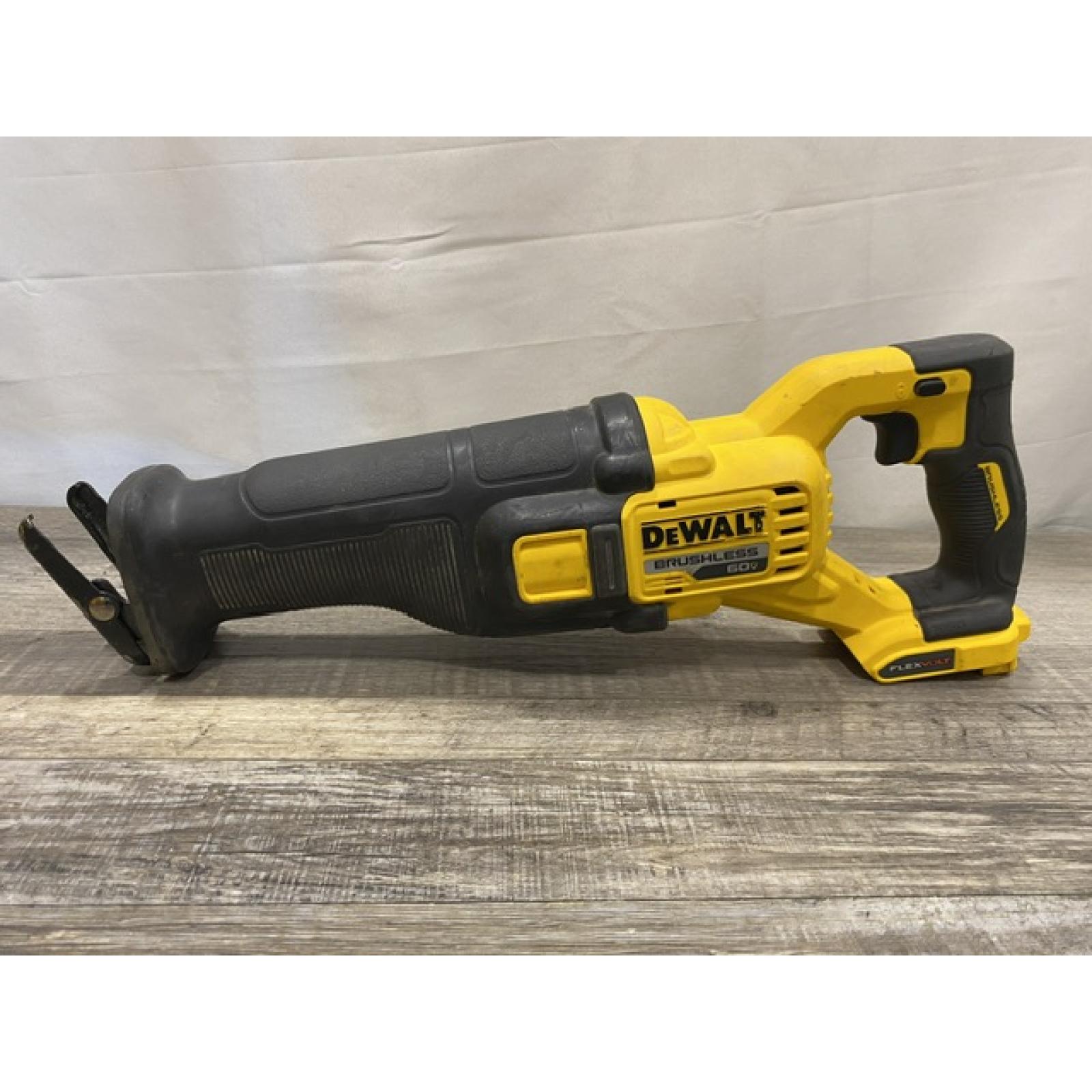 AS-IS DEWALT FLEXVOLT 60V MAX Cordless Brushless Reciprocating Saw (Tool Only)