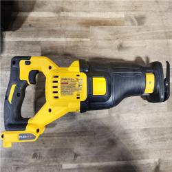 HOUSTON LOCATION - AS-IS FLEXVOLT 60V MAX Cordless Brushless Reciprocating Saw with (1) FLEXVOLT 9.0Ah Battery