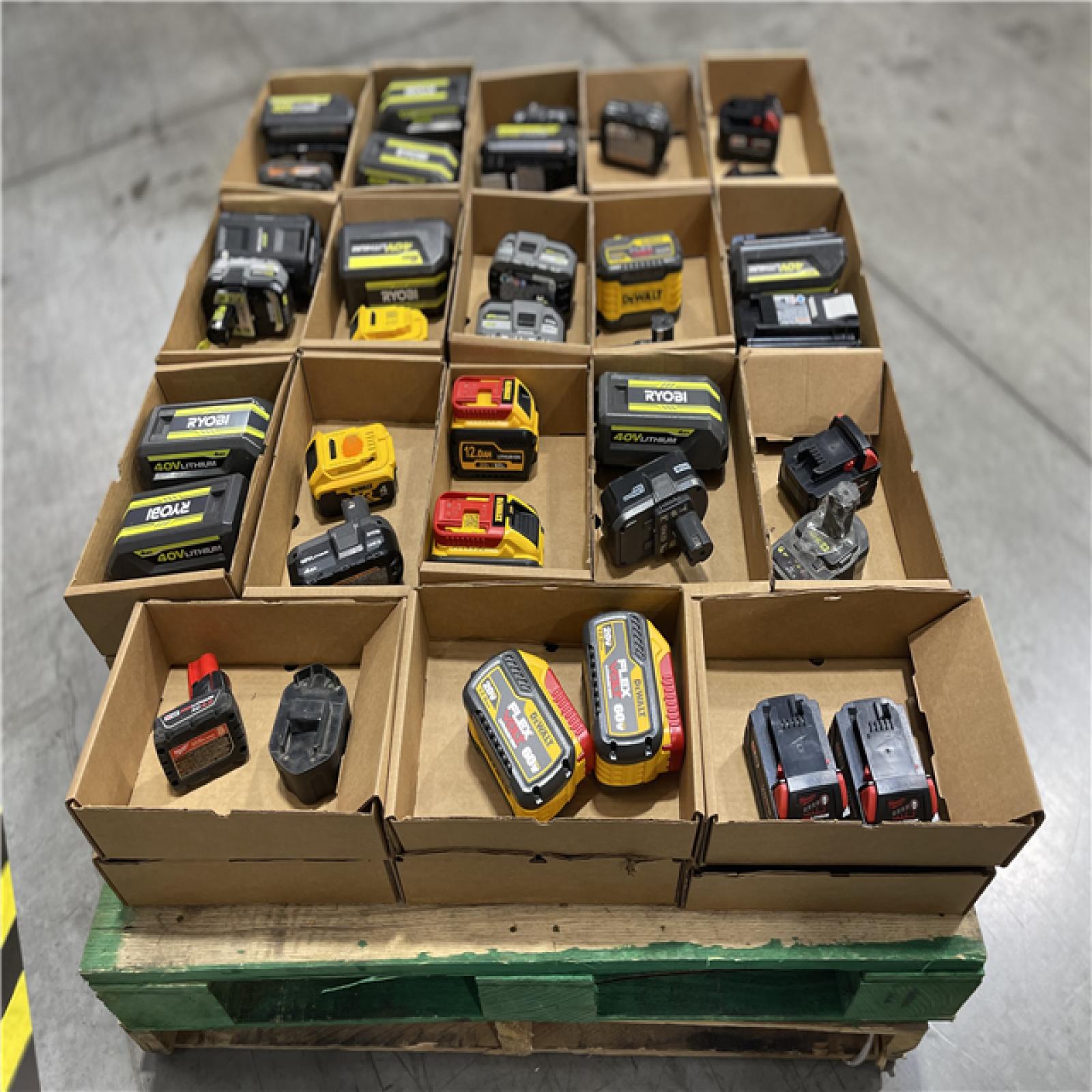 DALLAS LOCATION - AS-IS BATTERY PALLET