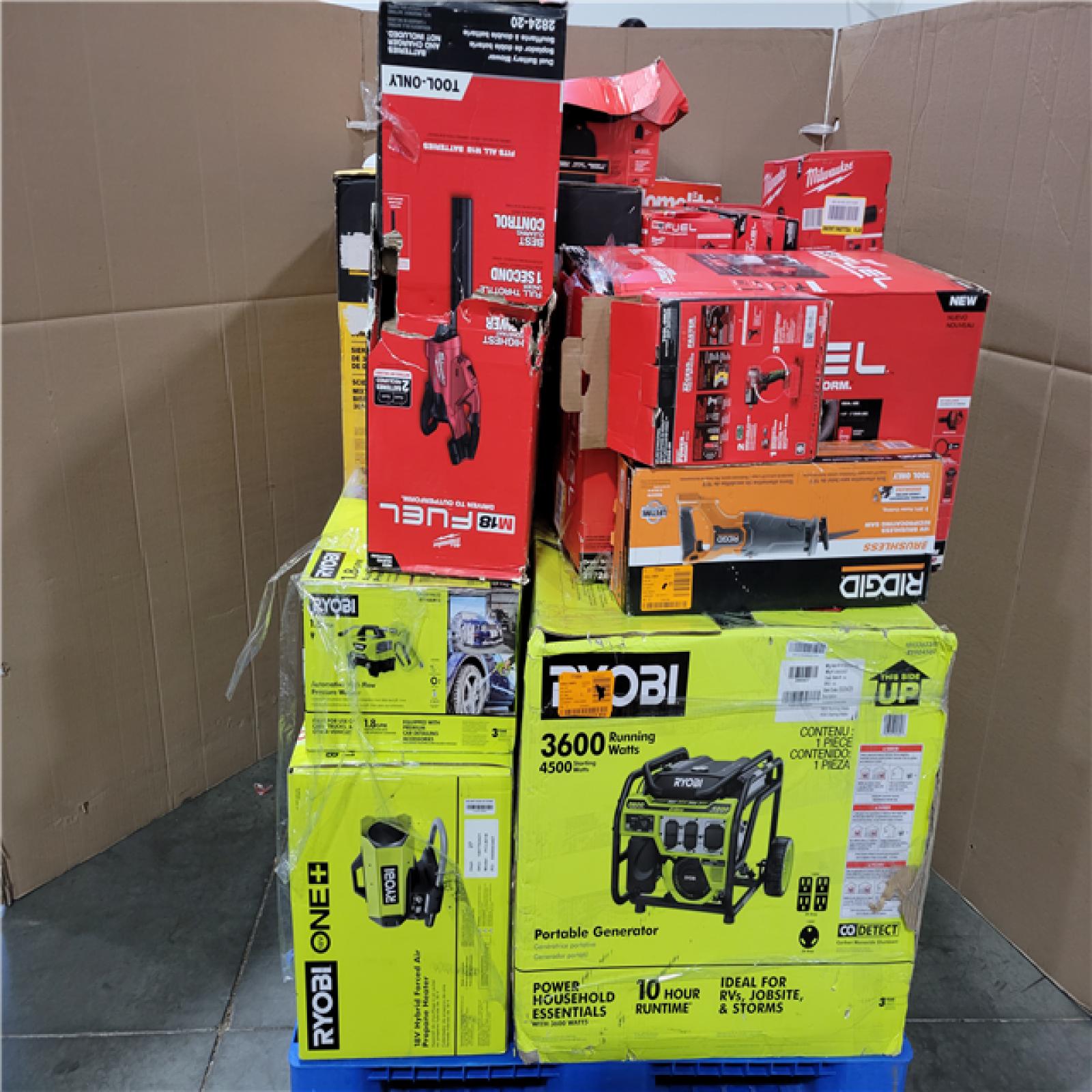 CALIFORNIA AS-IS TOOL PALLET