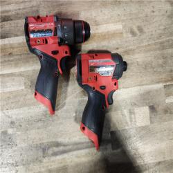 HOUSTON LOCATION - AS-IS Milwaukee 3497-22 12V Brushless Hammer Drill and Impact Driver Combo Kit