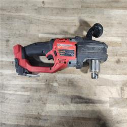 HOUSTON LOCATION - AS-IS Milwaukee M18 FUEL GEN II Brushless Cordless 1/2 in. Hole Hawg Right Angle Drill (Tool-Only)