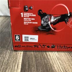 NEW- Milwaukee FUEL 18V Lithium-Ion Brushless Cordless 4-1/2 in./5 in. Grinder w/Paddle Switch (Tool-Only)