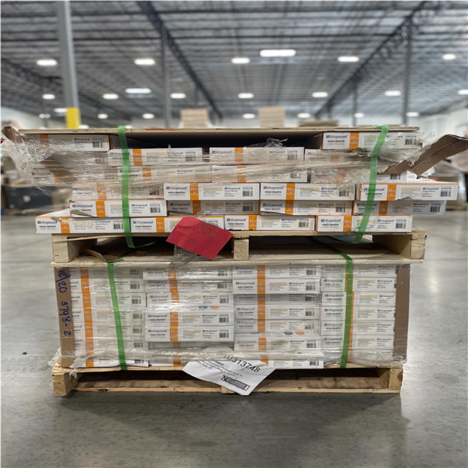 DALLAS LOCATION- LIFEPROOF Hudspeth Maple 22 MIL x 8.7 in. W x 59 in. L Waterproof Click Lock Luxury Vinyl Plank Flooring (49 CASES)