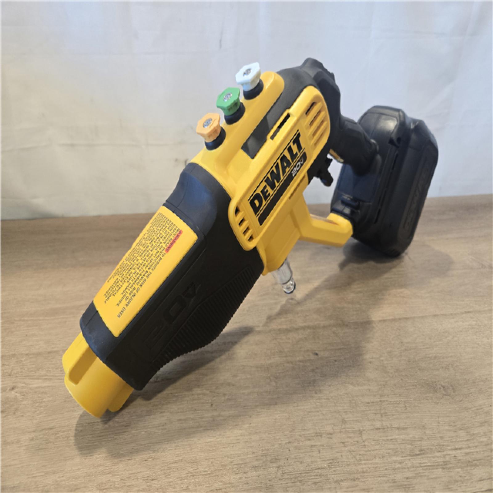 AS-IS DEWALT 20V MAX 550 PSI 1.0 GPM Cold Water Cordless Battery Power Cleaner (Tool Only)