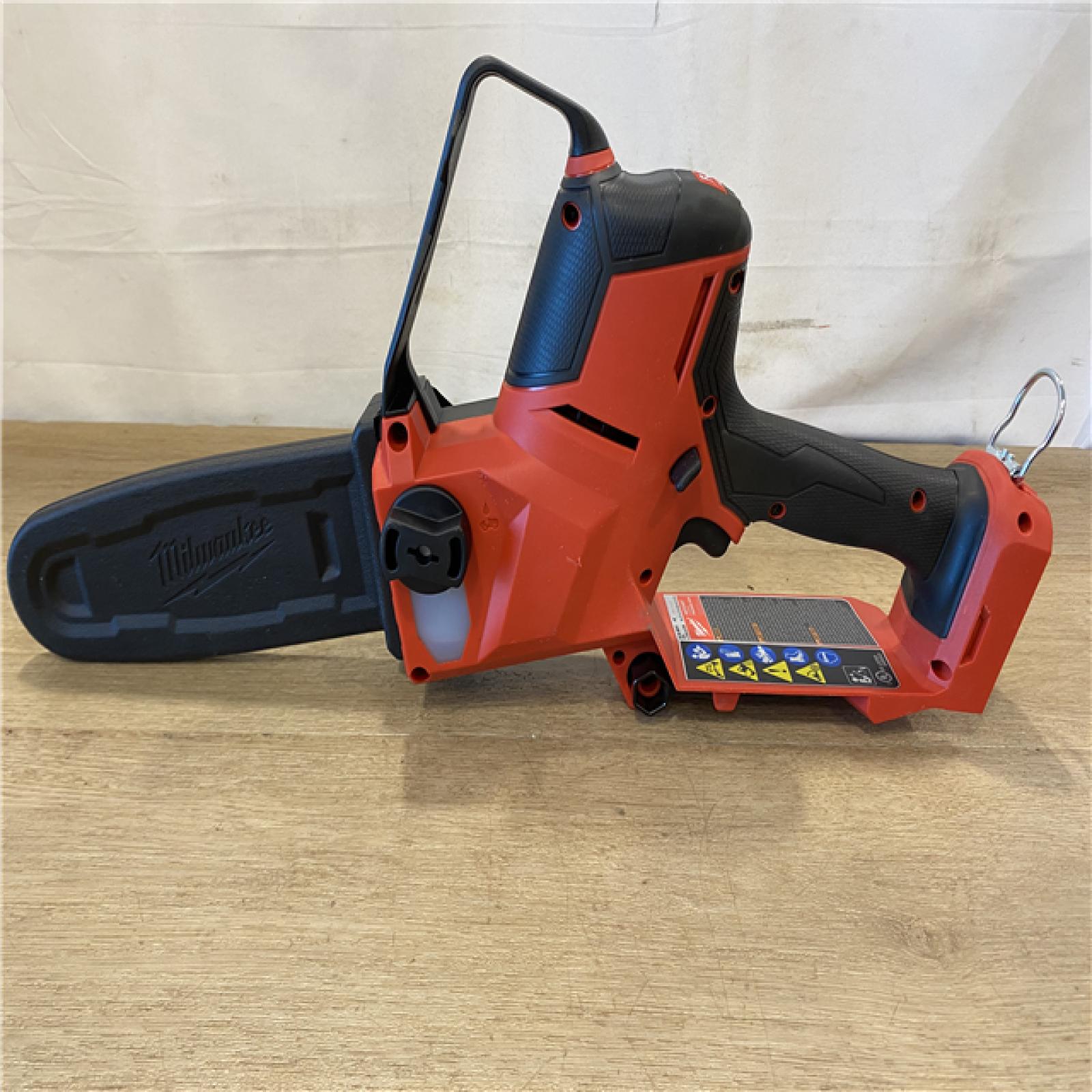 AS-IS Milwaukee FUEL 18V Lithium-Ion Brushless Cordless 8 in. HATCHET Pruning Saw (Tool-Only)