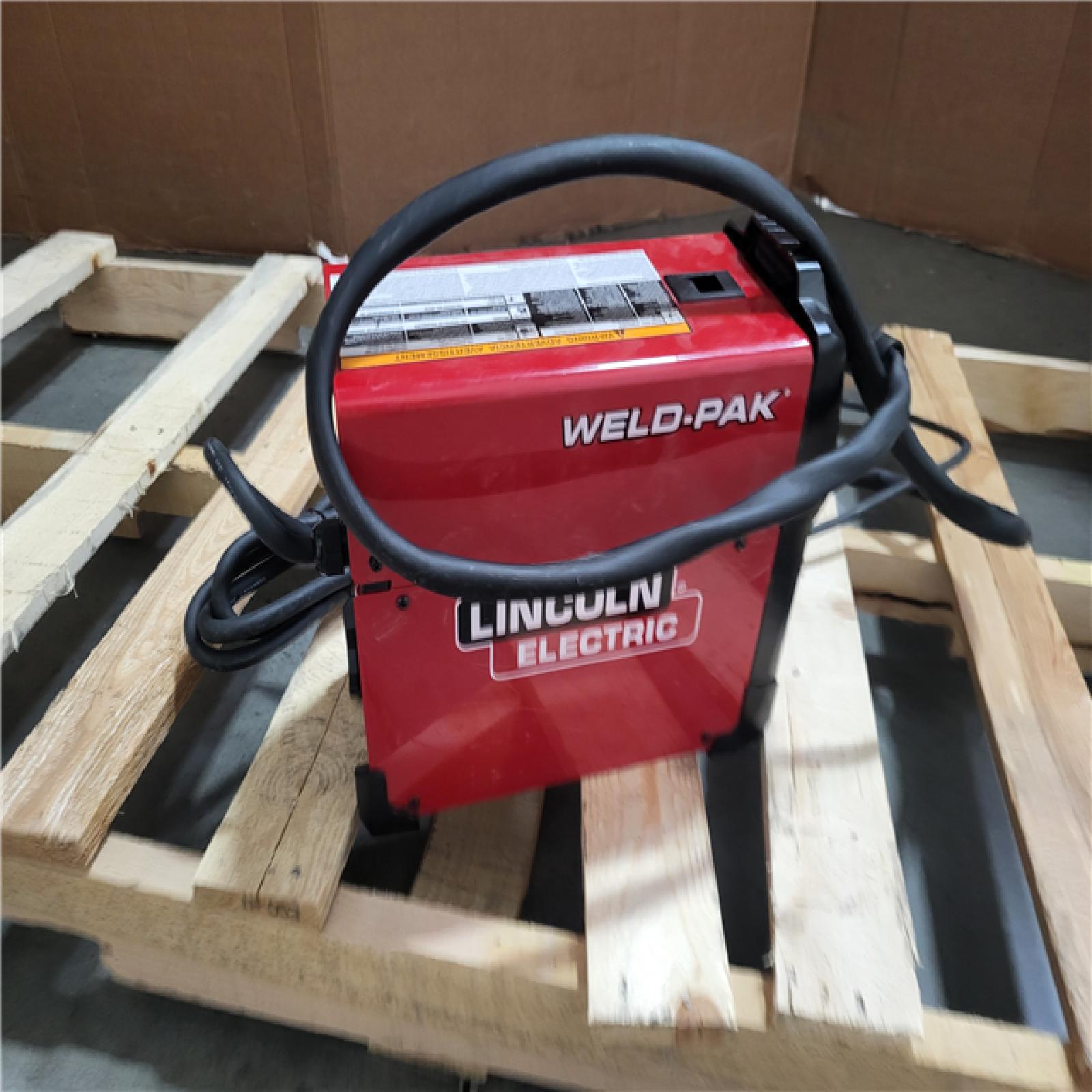 CALIFORNIA AS-IS OUTDOOR LINCOLN ELECTRIC WELDER POWER EQUIPMENT