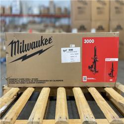 DALLAS LOCATION- AS-IS MILWAUKEE Compact Core Drill Stand (BOX 2 OF 2 STAND ONLY)