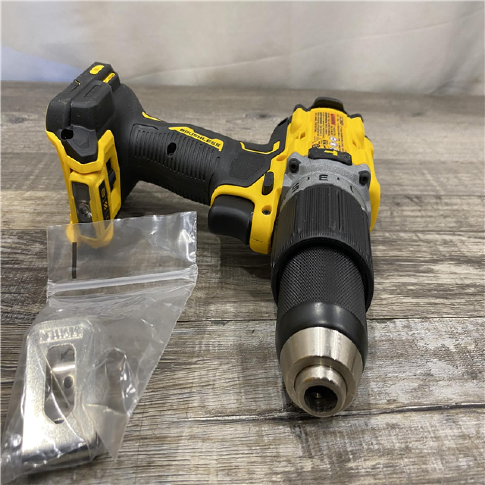 AS-IS DEWALT 20V Compact Cordless 1/2 in. Hammer Drill (Tool-Only)