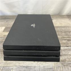 AS-IS Sony PlayStation 4 Pro 1TB Gaming Console - Wireless Game Pad - Black
