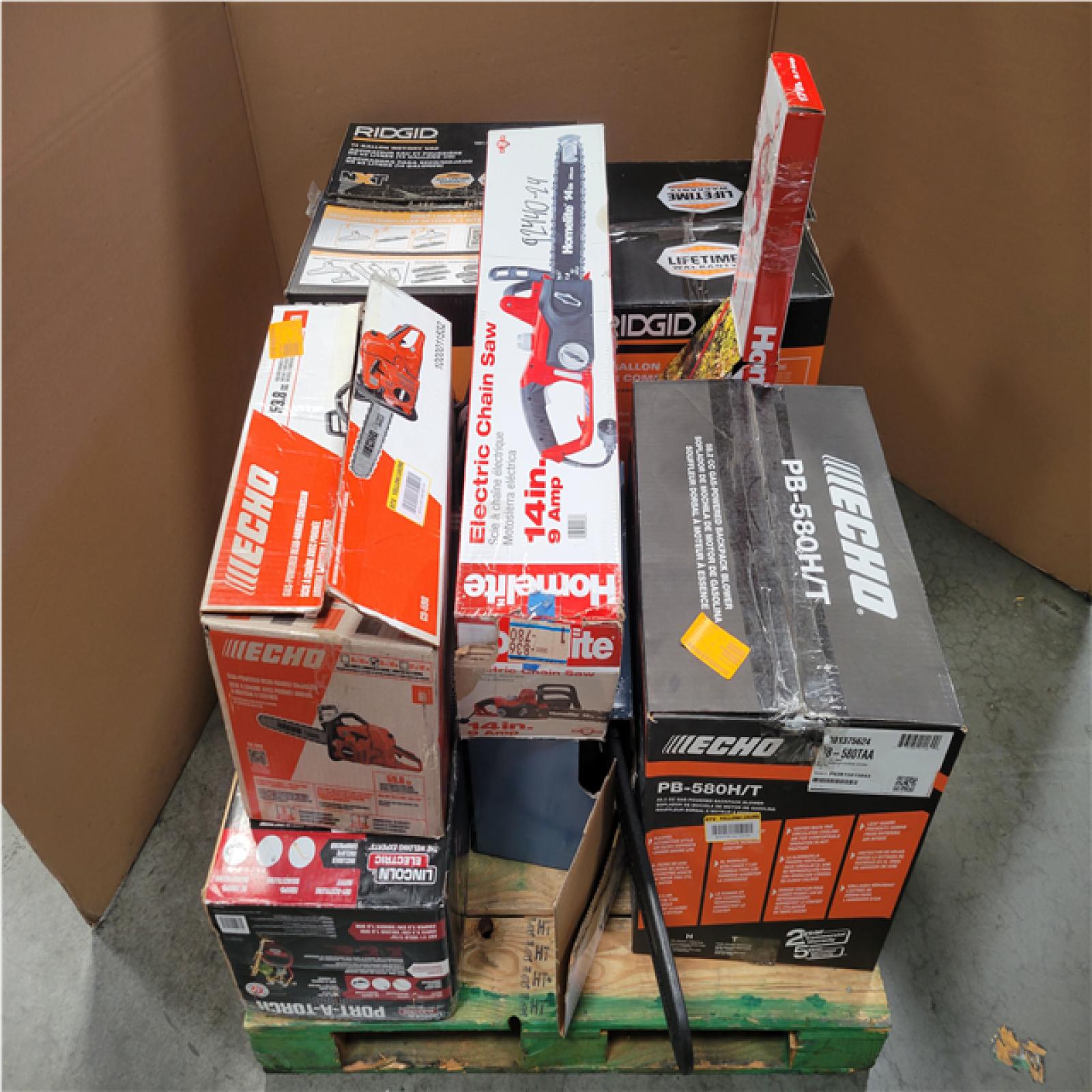 CALIFORNIA AS-IS OUTDOOR POWER EQUIPMENT