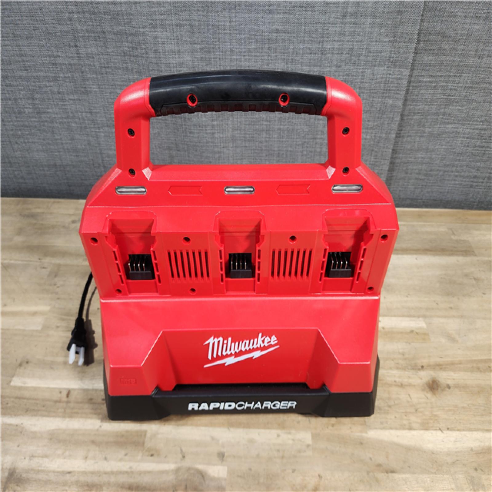 HOUSTON LOCATION - AS-IS (APPEARS LIKE NEW) Milwaukee M18 Packout Six Bay Rapid Charger