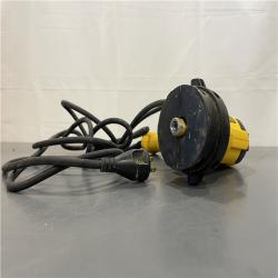 AS-IS - Disc Sander, Corded, Hook and Loop, 5 Pad Size, 6.0 Amps, Variable Speed Type