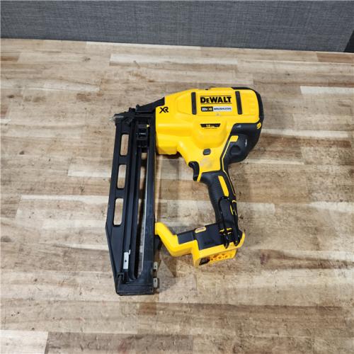 HOUSTON LOCATION - AS - IS DEWALT 20V MAX XR 16-Gauge Lithium-Ion Cordless Finish Nailer (Tool Only)