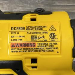 AS-IS DEWALT Atomic 20V Max Lithium-Ion Brushless Cordless Compact 1/4 in. Impact Driver Kit