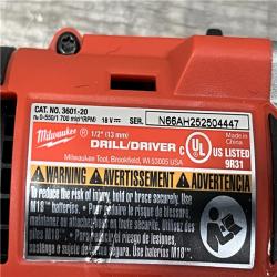 AS-IS Milwaukee 18V Lithium-Ion Brushless Cordless Compact Drill/Impact Combo Kit