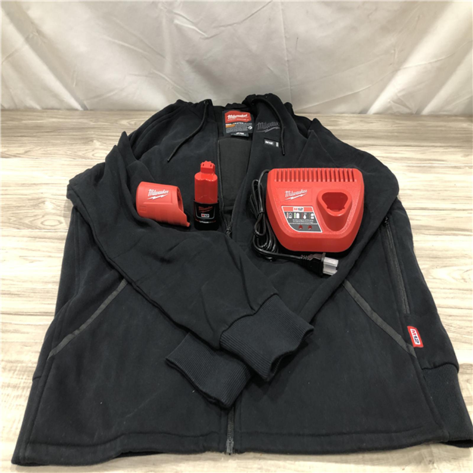 AS-IS Milwaukee 306B-21L 12V Heated Hoodie Kit Black (Large)