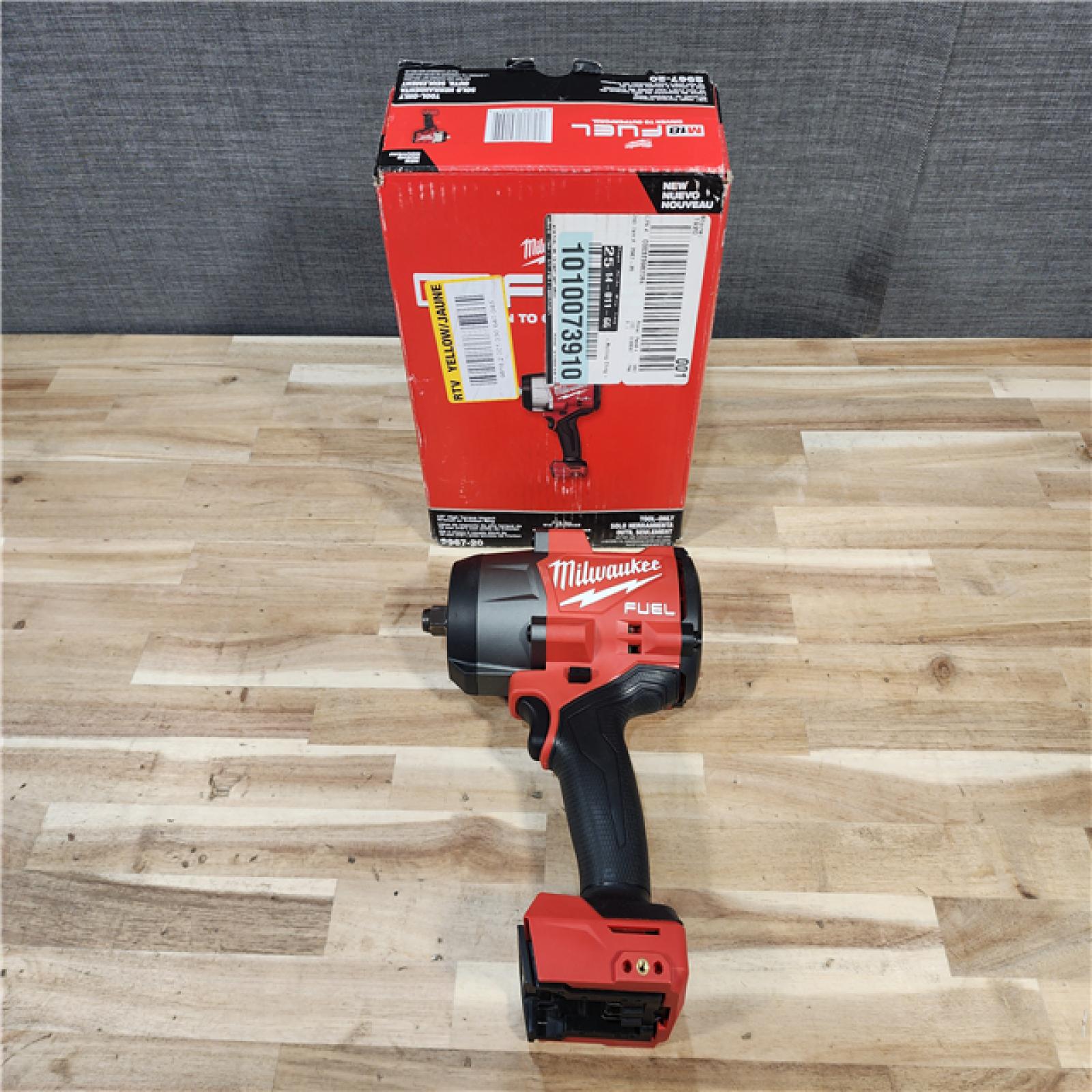 HOUSTON LOCATION - AS-IS (APPEARS LIKE NEW) Milwaukee  FUEL 18V Lithium-Ion Brushless Cordless 1/2 in. Impact Wrench with Friction Ring (Tool-Only)