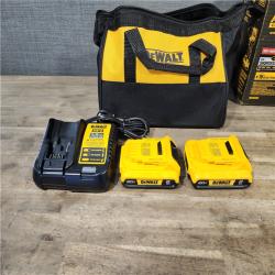 HOUSTON LOCATION - AS-IS Dewalt DCK225D2 20V MAX ATOMIC Compact Cordless Drill Driver and Impact Driver Combo Kit