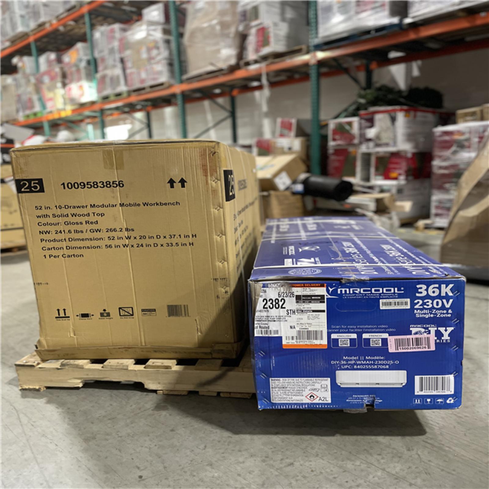 DALLAS LOCATION- AS-IS HOME IMPROVEMENT PALLET