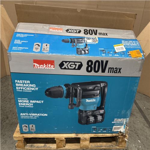 CALIFORNIA AS IS MAKITA XGT 80v DEMOLITION HAMMER KIT