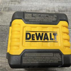 AS-IS DEWALT 20V/60V MAX FLEXVOLT Lithium-Ion 9.0Ah Battery and Charger Starter Kit