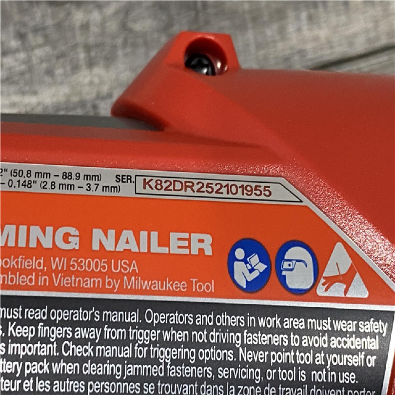 AS-IS Milwaukee FUEL 3-1/2 in. 18-Volt 21-Degree Lithium-Ion Brushless Cordless Framing Nailer (Tool-Only)