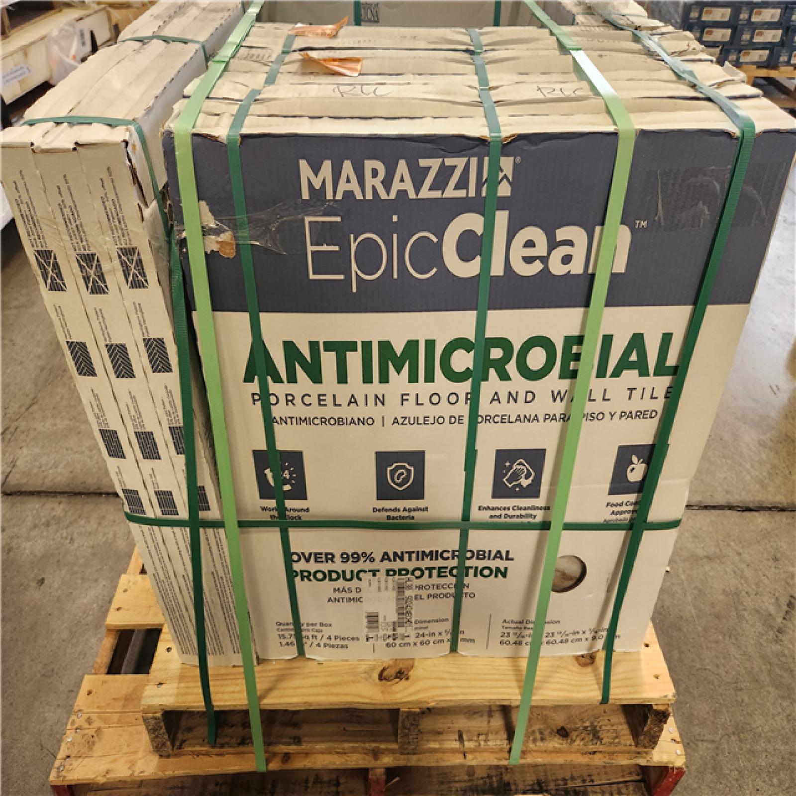 Phoenix NEW Marazzi EpicClean Hollendale Diamond 24 in. x 24 in. Glazed Porcelain Floor and Wall Tile (378 sq. ft./24 Case)