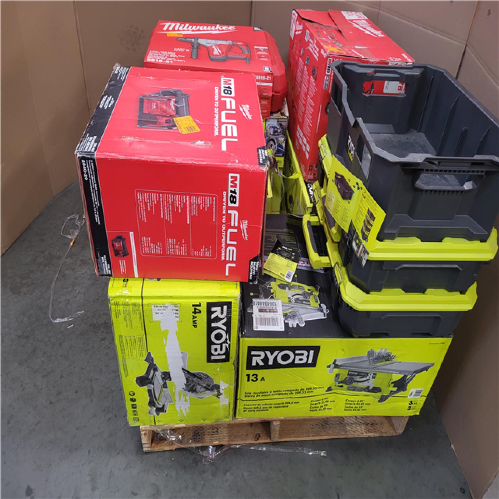 California AS-IS Tool Pallet