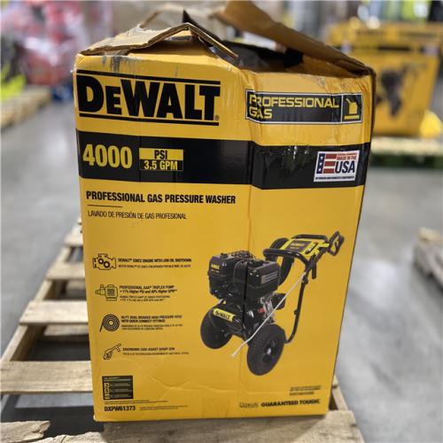 DALLAS LOCATION - DEWALT 4000 PSI 3.5 GPM Cold Water Gas Pressure Washer with DeWalt 338cc Engine