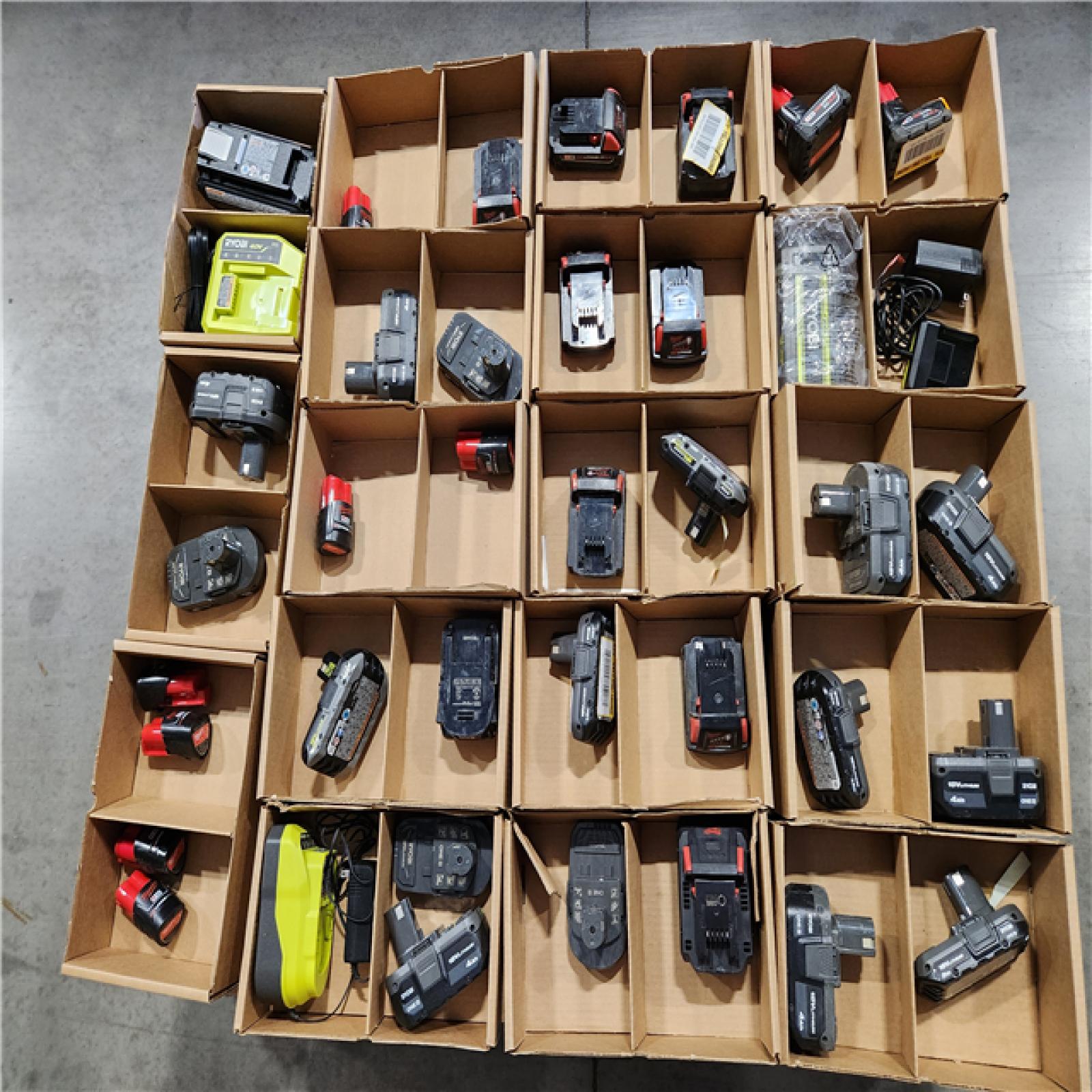 DALLAS LOCATION- AS-IS BATTERY PALLET