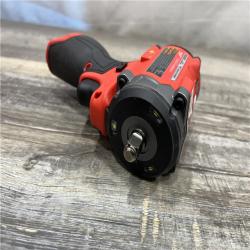 AS-IS Milwaukee FUEL 12V Lithium-Ion Brushless Cordless Stubby 3/8 in. Impact Wrench (Tool-Only)