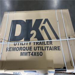 DALLAS LOCATION - DK2 by Marlon MMT4X6O 4 ft. x 6 ft. Single Axle Open Rail Utility Trailer | 1,314-lb Capacity with Ramp Gate