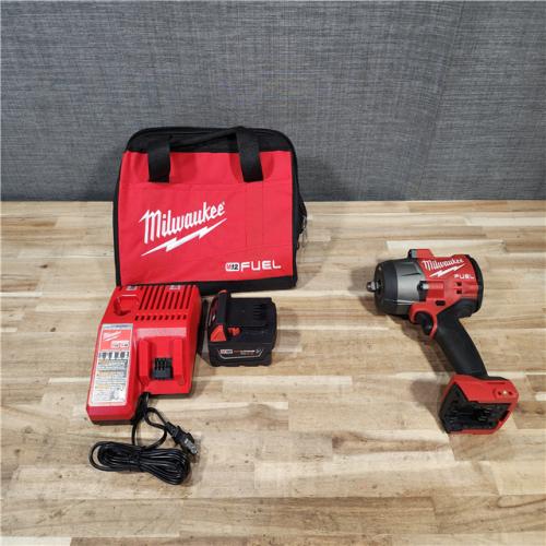 HOUSTON LOCATION - AS-IS Milwaukee FUEL 18V Lithium-Ion Brushless Cordless 1/2 in. Impact Wrench w/Friction Ring Kit