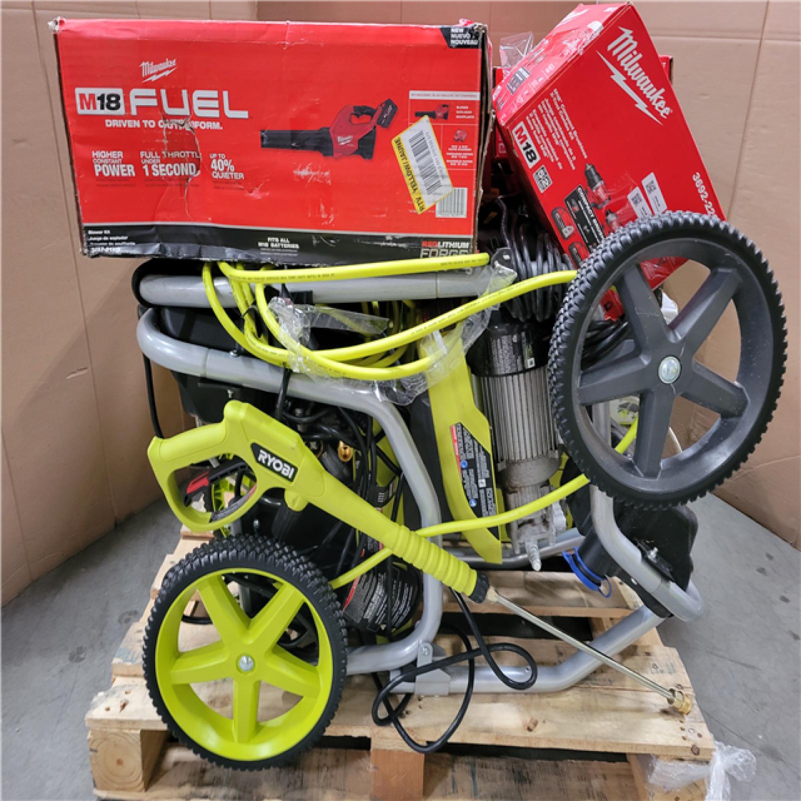 CALIFORNIA AS-IS TOOL PALLET