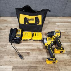 HOUSTON LOCATION - AS - IS DEWALT ATOMIC 20-Volt MAX Lithium-Ion Cordless Combo Kit