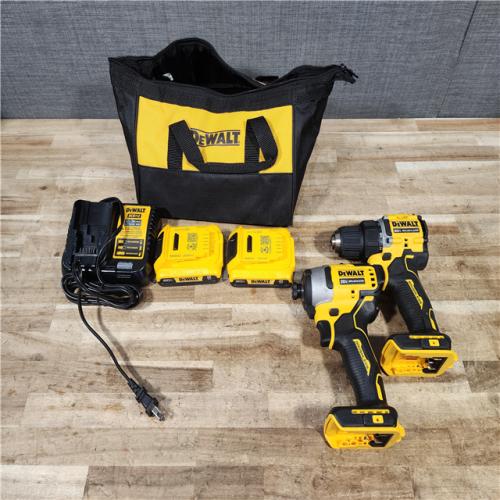 HOUSTON LOCATION - AS - IS DEWALT ATOMIC 20-Volt MAX Lithium-Ion Cordless Combo Kit