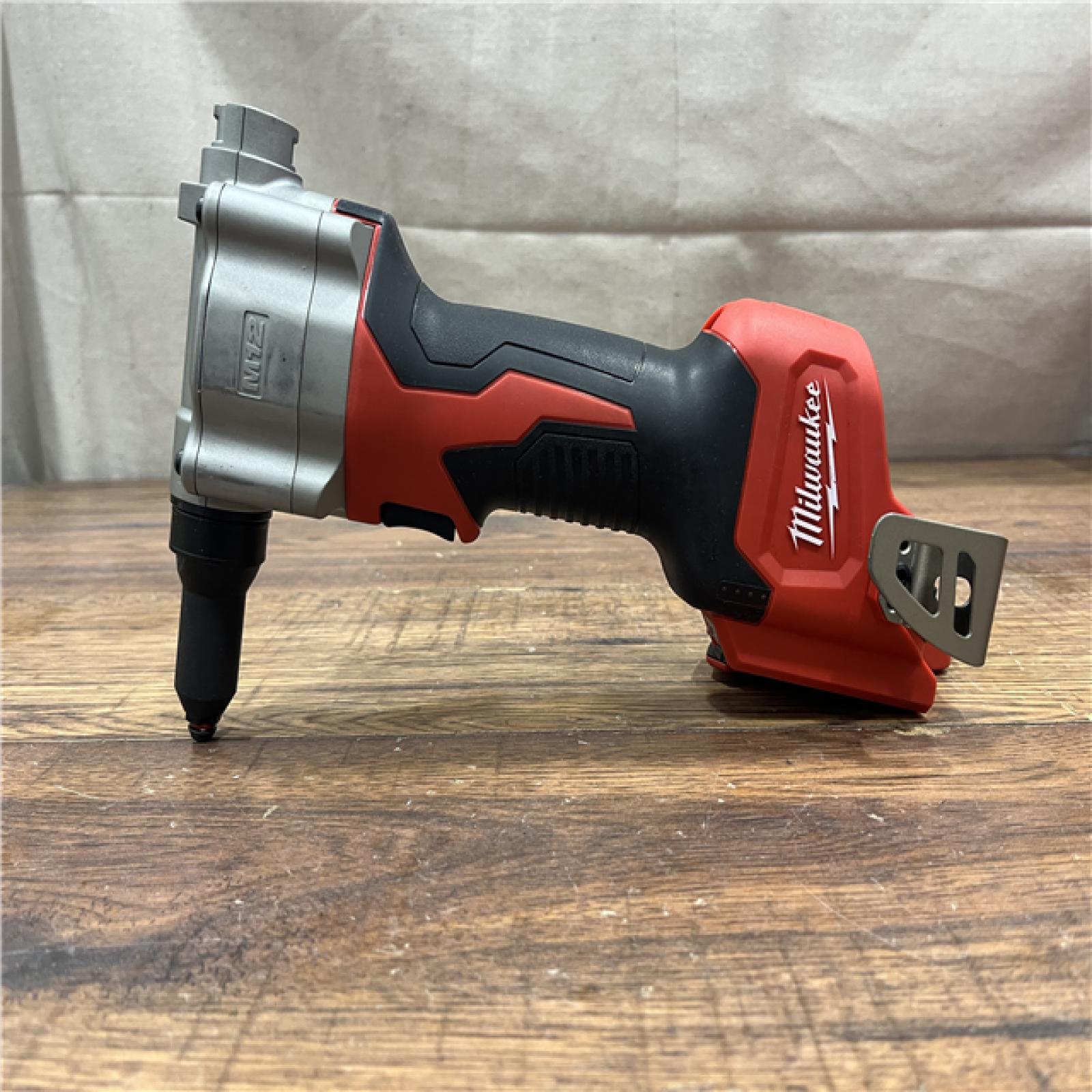 AS-IS MILWAUKEE M12 12-Volt Lithium-Ion Cordless Rivet Tool (Tool-Only)