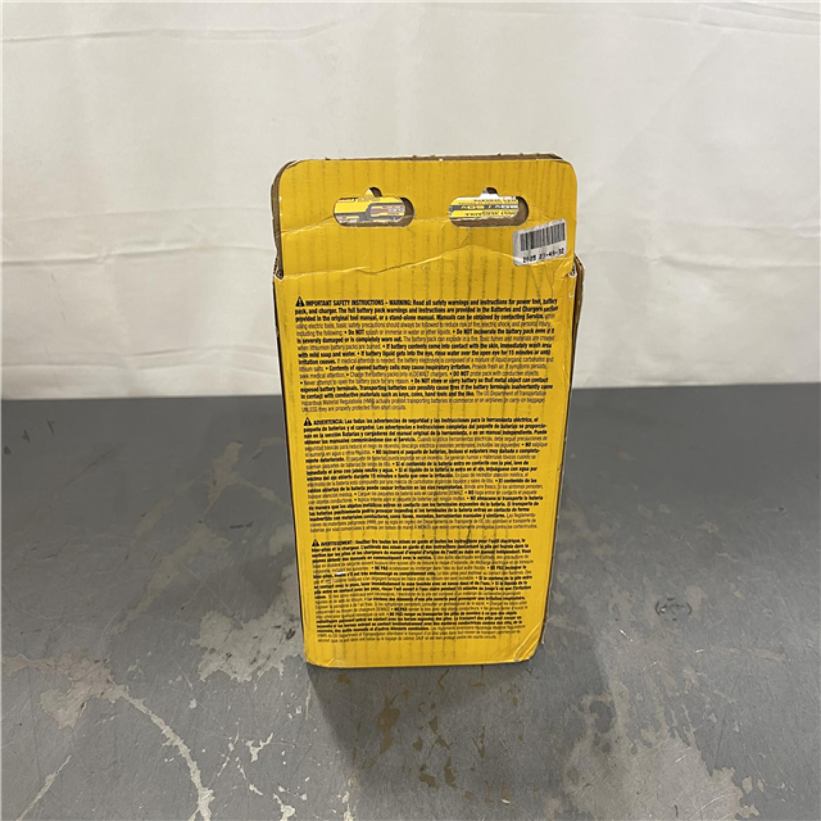 New! - DEWALT FLEXVOLT 20-Volt/60-Volt MAX Lithium-Ion 6.0Ah Battery Pack (2-Pack)