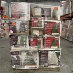 DALLAS LOCATION - AS-IS ASSORTED CHRISTMAS TRESS PALLET